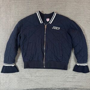 Juicy by Juicy Couture Women’s Quilted Bomber Jacket Size Small